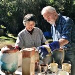 Glenbervie Pottery ceramic artists Jin Ling and Greg Barron