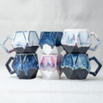 Clean lines, uniform shapes, wild glaze.